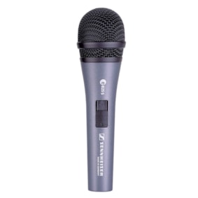 Microfone Sennheiser E 825 S Evolution 600/800 Series Cardioide C/ Fio Microfone Sennheiser E 825 S Evolution 600/800 Series Cardioide C/ Fio