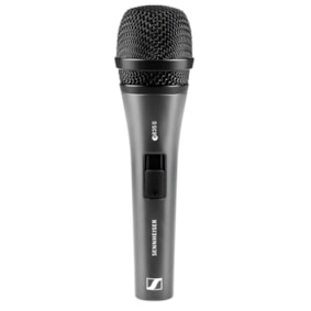 Microfone Sennheiser E 835-S Evolution 600/800 Series Cardioide C/ Fio Microfone Sennheiser E 835-S Evolution 600/800 Series Cardioide C/ Fio
