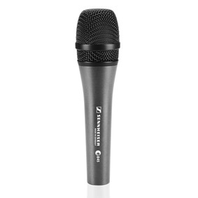 Microfone Sennheiser E 845 Evolution 600/800 Series Supercardioide C/ Fio