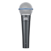 Produto Microfone Shure BETA 58A Linha BETA Dinâmico Unidirecional Supercardioide de Mão C/ Fio