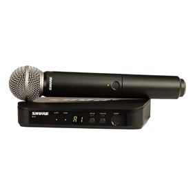 Microfone Shure Sem Fio BLX24BR/SM58-M15