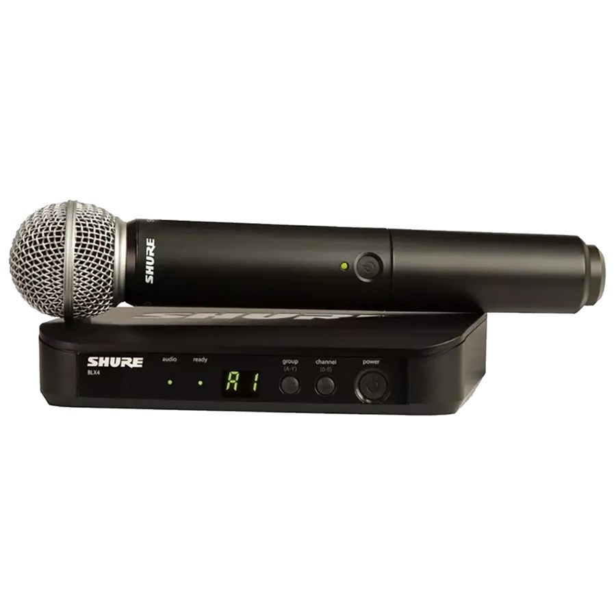 Microfone Shure Sem Fio BLX24BR/SM58-M15