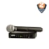 Microfone Shure Sem Fio de Mão BLX24BR/PG58-M15 Microfone Shure Sem Fio de Mão BLX24BR/PG58-M15
