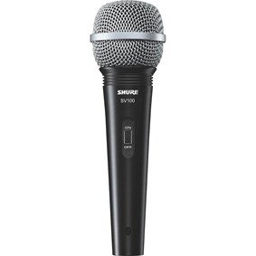 Microfone Shure SV100 c/ Cabo XLR/P10