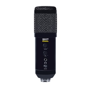 Microfone SKP PODCAST-400U Condensador