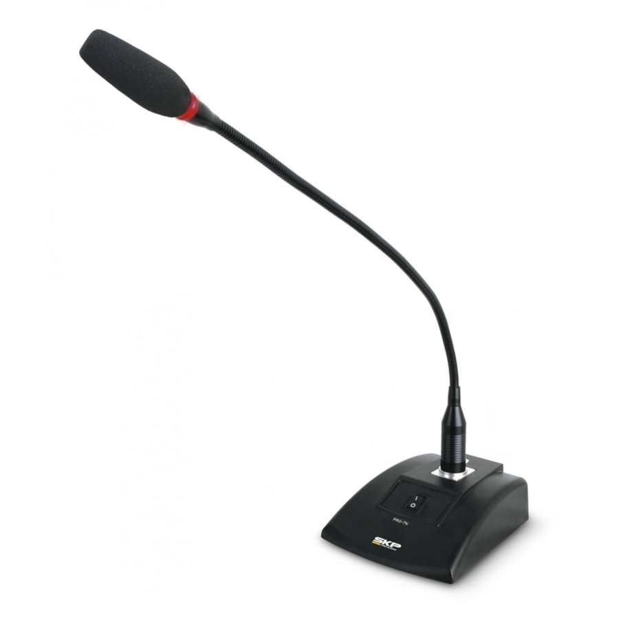 Microfone SKP PRO 7K Gooseneck com Cabo de 5 Metros 