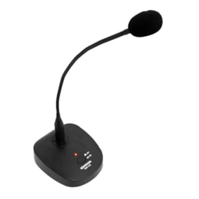 Microfone Soundvoice Gooseneck MM110 De Mesa Com Fio