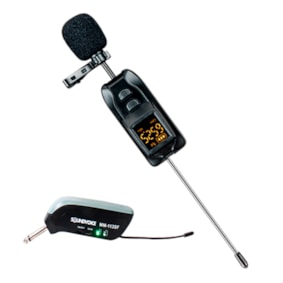 Microfone Soundvoice Lapela MM113 Sem Fio Microfone Soundvoice Lapela MM113 Sem Fio
