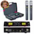 Microfone Staner SRW-48D/HT-48 - Sistema Sem Fio Duplo de Mão Microfone Staner SRW-48D/HT-48 - Sistema Sem Fio Duplo de Mão