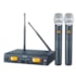Microfone Staner SRW-48D/HT-48 - Sistema Sem Fio Duplo de Mão Microfone Staner SRW-48D/HT-48 - Sistema Sem Fio Duplo de Mão