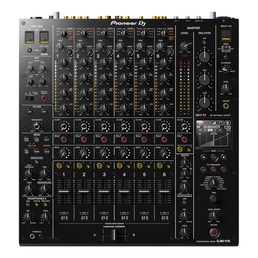 Mixer Pioneer DJ DJM V10 Com Nota Fiscal + Garantia Mixer Pioneer DJ DJM V10 Com Nota Fiscal + Garantia
