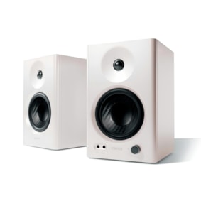 Monitor De Estúdio Edifier MR4 WT 42W RMS C/ Bluetooth Branco  Monitor De Estúdio Edifier MR4 WT 42W RMS C/ Bluetooth Branco