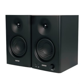 Monitor De Estúdio Edifier MR4BK 42W RMS C/ Bluetooth Preto  Monitor De Estúdio Edifier MR4BK 42W RMS C/ Bluetooth Preto