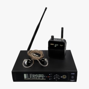 Monitor de Palco AKG WP300 IEM In Ear Simples Com Fone