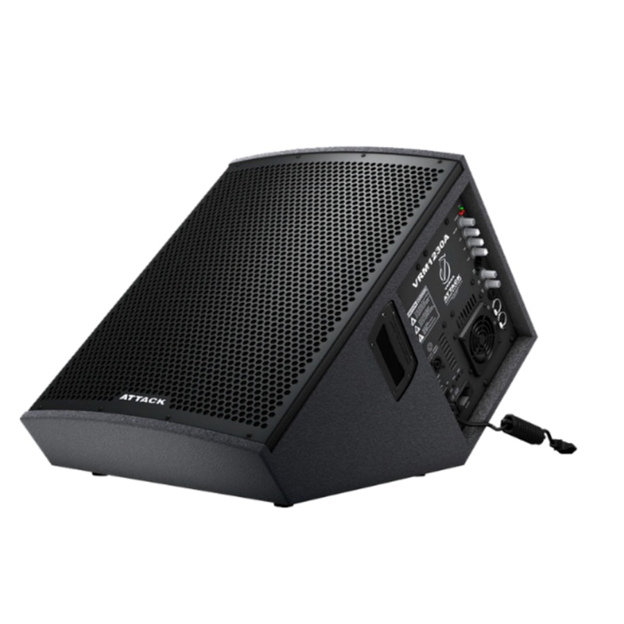 Monitor de Palco Ativo Attack VRM1230A Linha Versa Series de 12 C/ 300 W Preta Monitor de Palco Ativo Attack VRM1230A Linha Versa Series de 12 C/ 300 W Preta