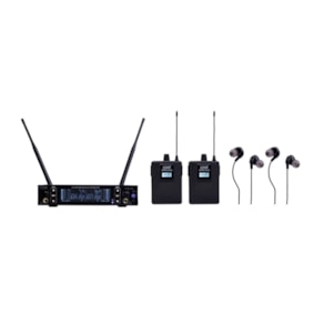 Monitor Dylan DSM-300 In Ear Duplo Receptor Sem Fio