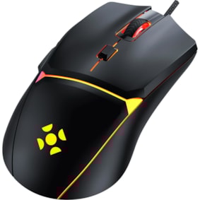 Mouse Gamer Fortrek Crusader 12800DPI Preto
