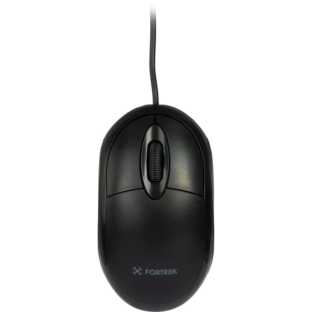 Mouse Office Fortrek FK 411M OML-101 USB Preto