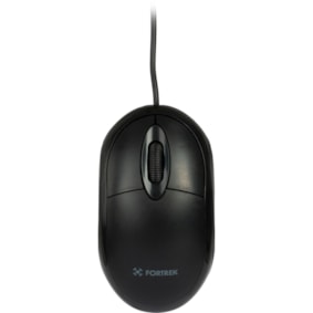 Mouse Office Fortrek FK 411M OML-101 USB Preto