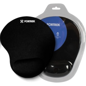Mouse Pad Fortrek ERG102 Em Gel Antiderrapante Preto Mouse Pad Fortrek ERG102 Em Gel Antiderrapante Preto