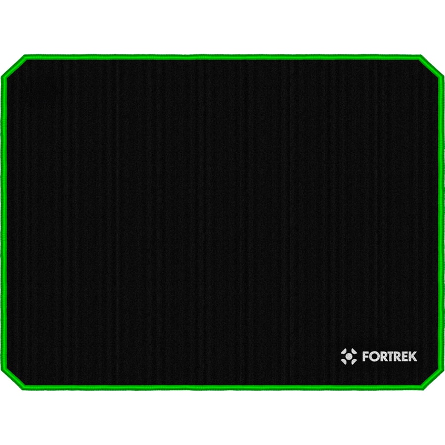 Mouse Pad Gamer Fortrek MPG102 Green Emborrachado Preto C/ Verde -  440x350mm Mouse Pad Gamer Fortrek MPG102 Green Emborrachado Preto C/ Verde -  440x350mm