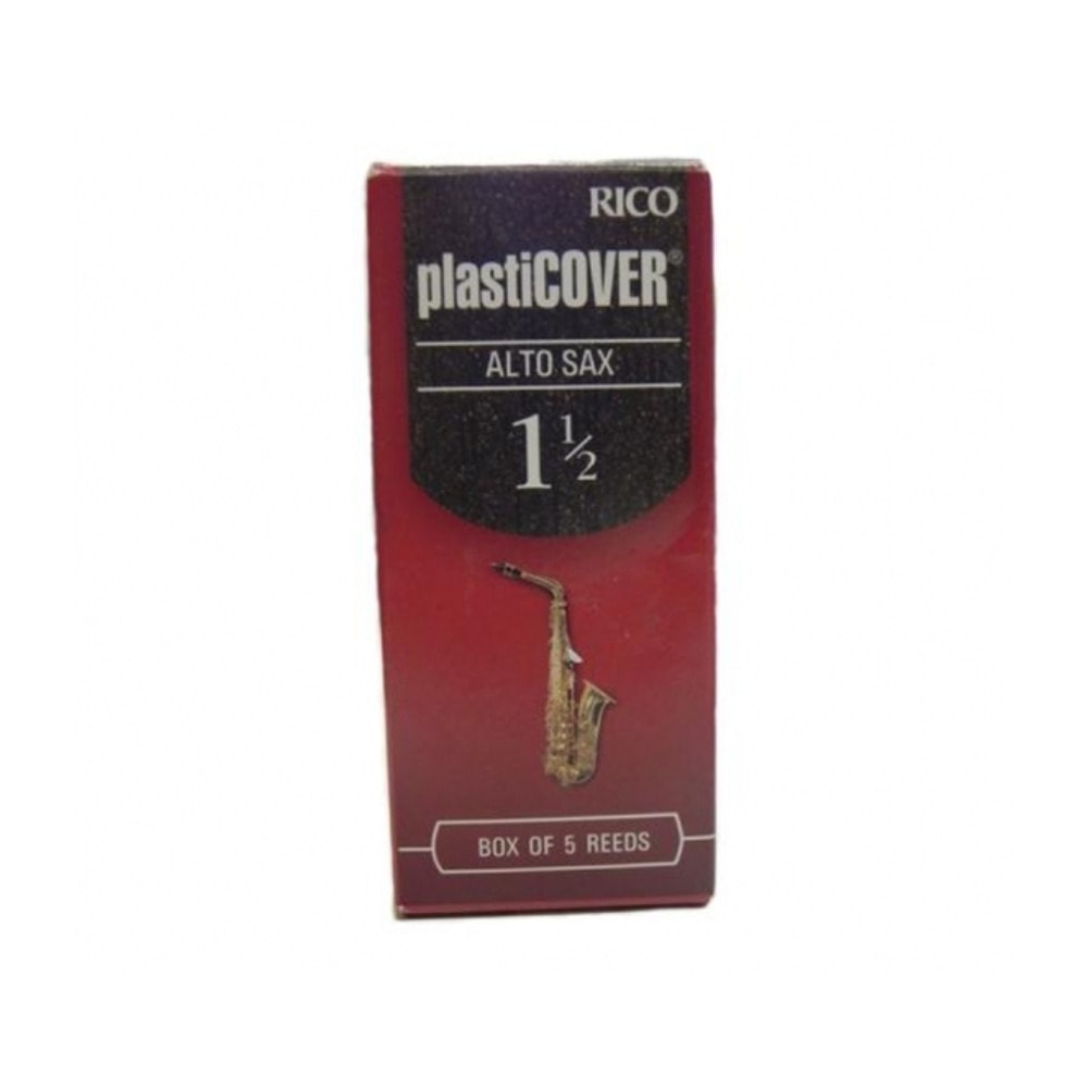 Palheta para Saxofone Alto Rico Plasticover Peso 1,2 - Uma Unidade