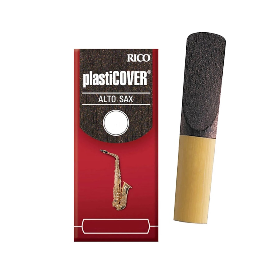 Palheta para Saxofone Alto Rico Plasticover Peso 2,5 - Uma Unidade Palheta para Saxofone Alto Rico Plasticover Peso 2,5 - Uma Unidade