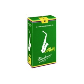 Palheta para Saxofone Alto Vandoren Java Peso 2 - Uma Unidade Palheta para Saxofone Alto Vandoren Java Peso 2 - Uma Unidade