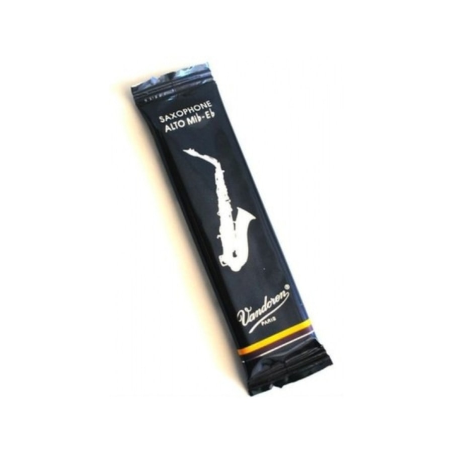 Palheta para Saxofone Alto Vandoren Tradicional Peso 2,5 - Uma Unidade Palheta para Saxofone Alto Vandoren Tradicional Peso 2,5 - Uma Unidade