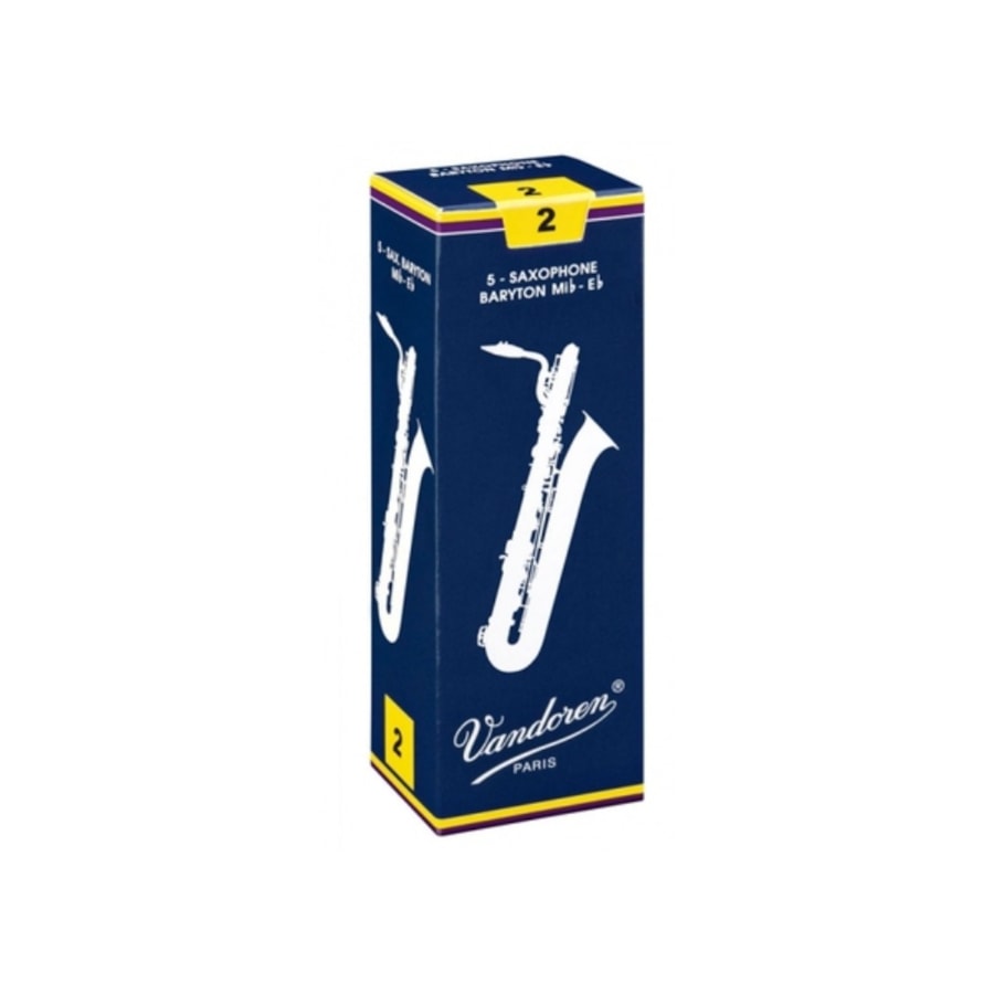 Palheta para Saxofone Barítono Vandoren Peso 3 Uma Unidade Palheta para Saxofone Barítono Vandoren Peso 3 Uma Unidade