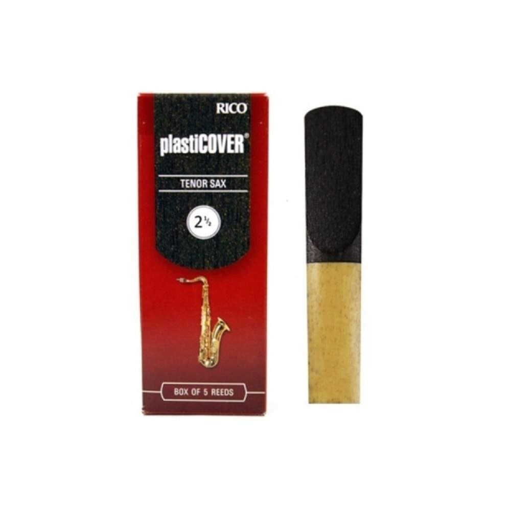 Palheta para Saxofone Tenor Rico Plasticover Peso 2,5 - Unidade