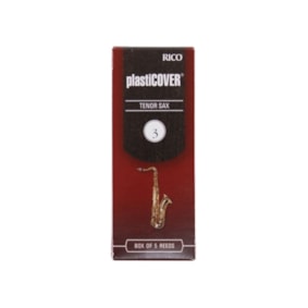 Palheta para Saxofone Tenor Rico Plasticover Peso 3 Uma Unidade