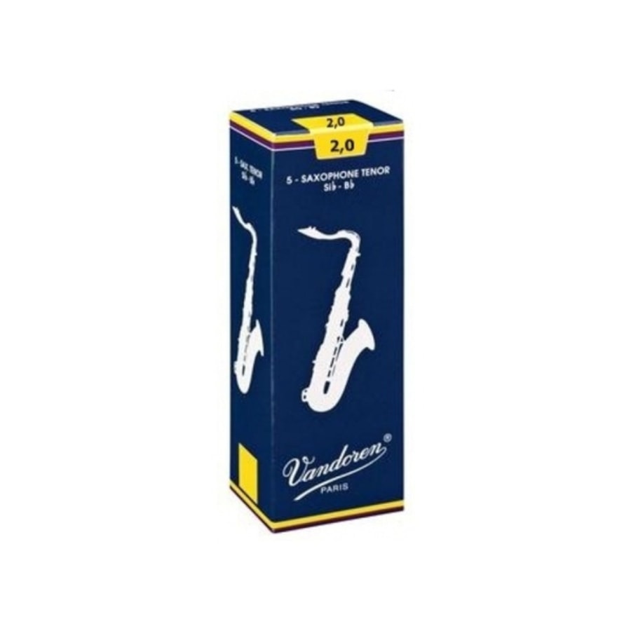 Palheta para Saxofone Tenor Vandoren Tradicional Peso 2 - Unidade Palheta para Saxofone Tenor Vandoren Tradicional Peso 2 - Unidade