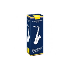Palheta para Saxofone Tenor Vandoren Tradicional Peso 3 - Uma Unidade Palheta para Saxofone Tenor Vandoren Tradicional Peso 3 - Uma Unidade