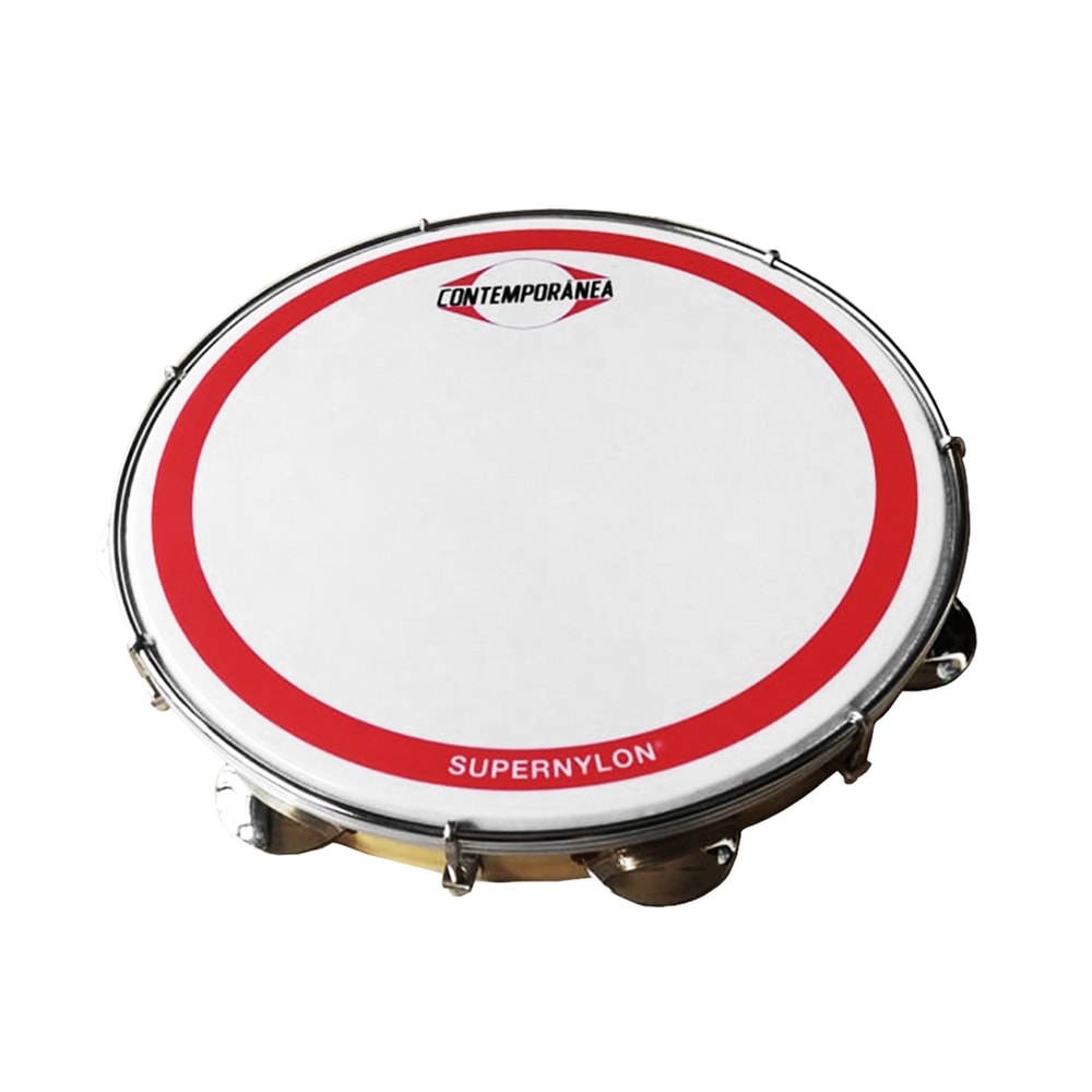 Pandeiro Contemporânea 23CTSSN com Pele Supernylon de 12
