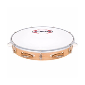 Pandeiro Contemporânea 84LT com Pele Nylon Light de 11 Pandeiro Contemporânea 84LT com Pele Nylon Light de 11
