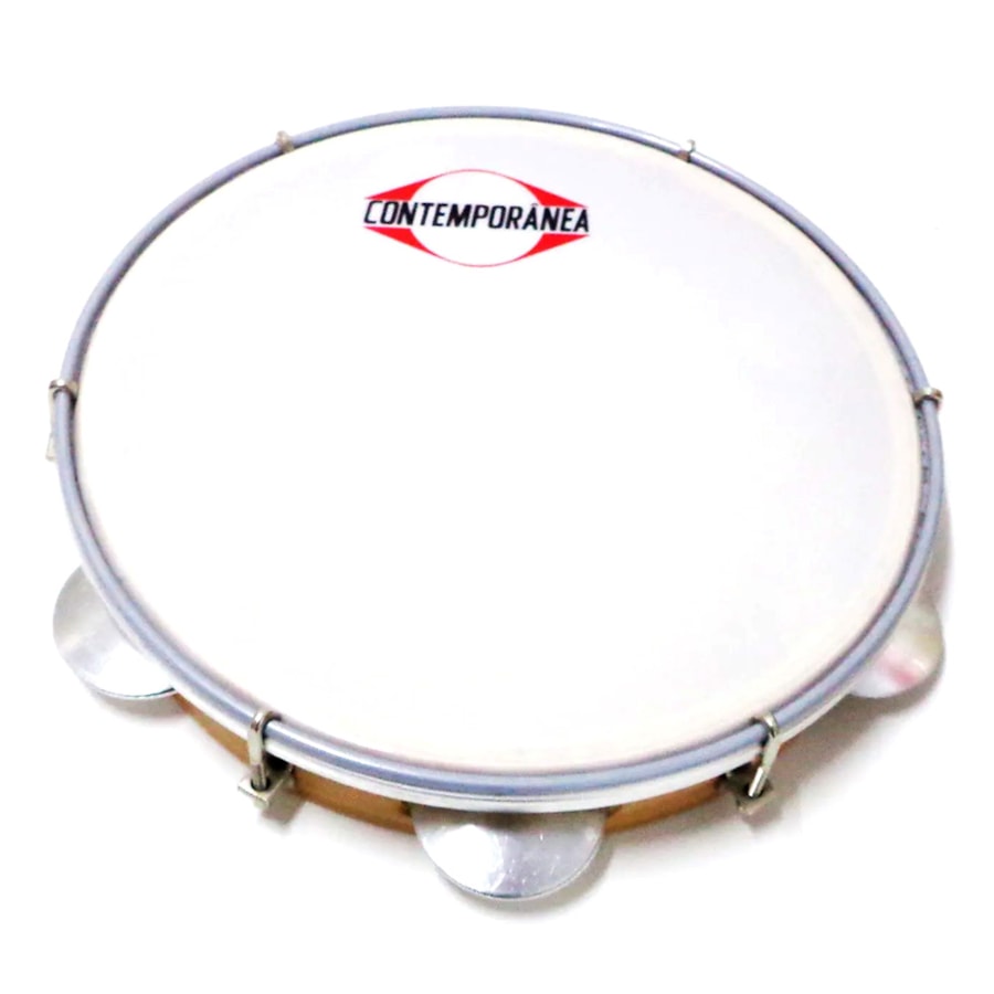 Pandeiro Contemporânea Light 82LT Pele Leitosa 10" Pandeiro Contemporânea Light 82LT Pele Leitosa 10"