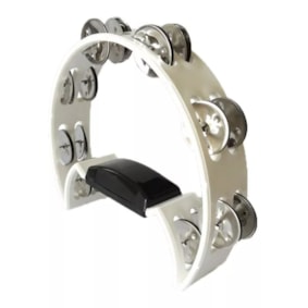 Pandeiro Meia Lua Spanking Branco Pandeiro Meia Lua Spanking Branco