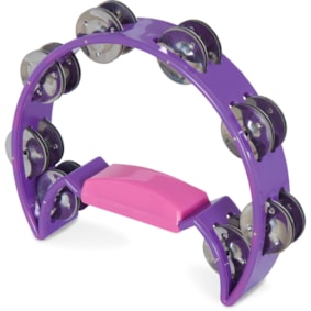 Pandeiro Meia Lua Spanking Roxo Pandeiro Meia Lua Spanking Roxo