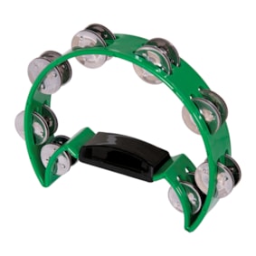 Pandeiro Meia Lua Spanking Verde Pandeiro Meia Lua Spanking Verde