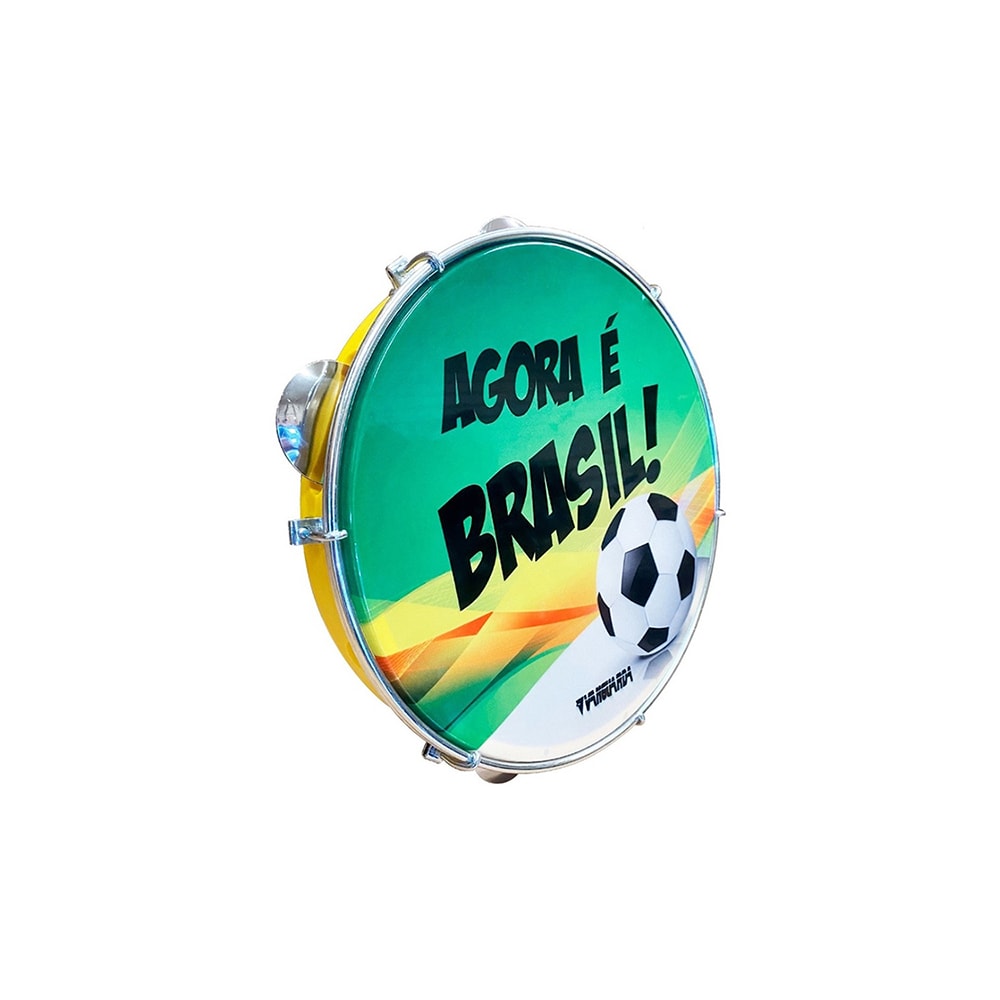 Pandeiro Vanguarda by Spanking Agora é Brasil de 10 Polegadas