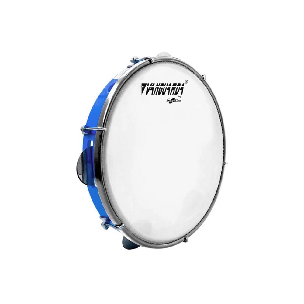 Pandeiro Vanguarda by Spanking com Pele Leitosa de 10 Polegadas