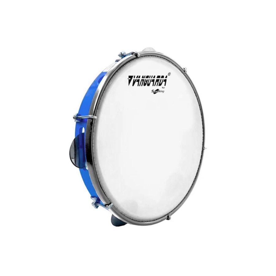 Pandeiro Vanguarda by Spanking com Pele Leitosa de 10 Polegadas Pandeiro Vanguarda by Spanking com Pele Leitosa de 10 Polegadas