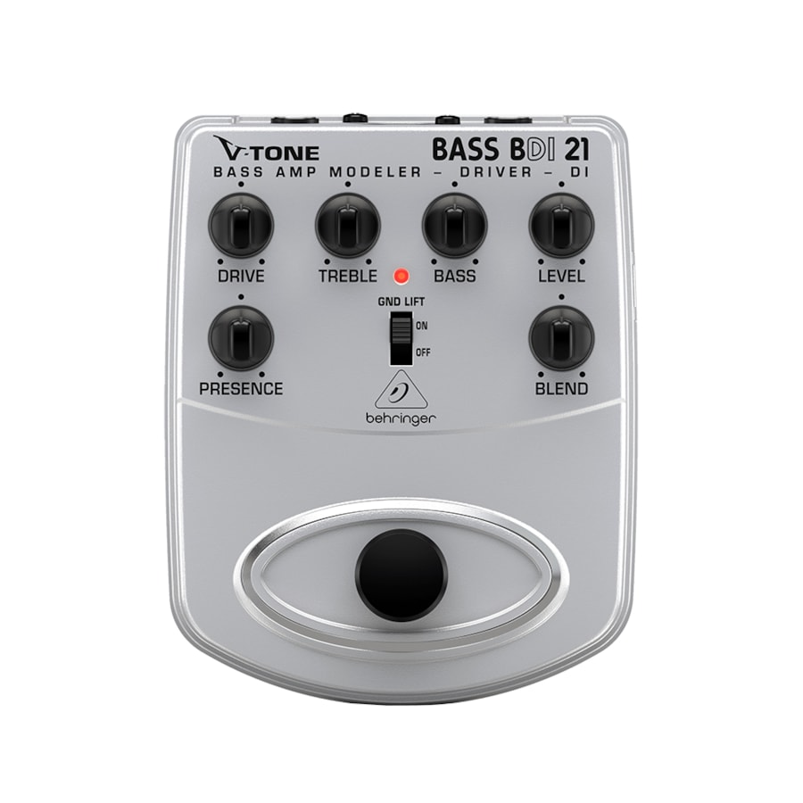 Pedal Behringer BDI21 V-Tone Bass Amp Modeler Para Contrabaixo Pedal Behringer BDI21 V-Tone Bass Amp Modeler Para Contrabaixo
