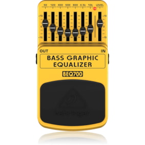 Pedal Behringer BEQ700 Equalizador P/ Contrabaixo 