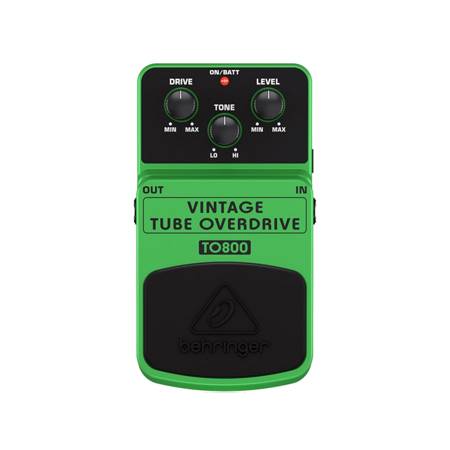 Pedal Behringer TO800 Vintage Turbo Overdrive Pedal Behringer TO800 Vintage Turbo Overdrive