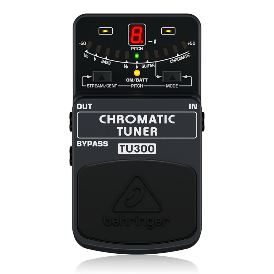 Pedal Behringer TU300 Afinador Para Guitarra Pedal Behringer TU300 Afinador Para Guitarra