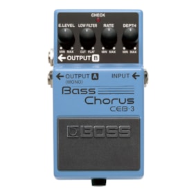 Pedal Boss CEB-3 Bass Chorus Para Contrabaixo Pedal Boss CEB-3 Bass Chorus Para Contrabaixo
