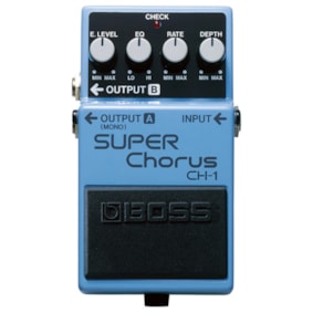 Pedal Boss CH-1 Super Chorus Estéreo Pedal Boss CH-1 Super Chorus Estéreo