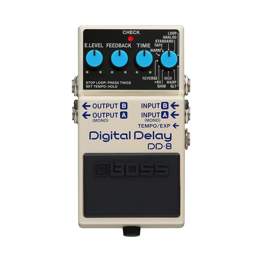 Pedal Boss DD-8 Digital Delay de Delay Pedal Boss DD-8 Digital Delay de Delay